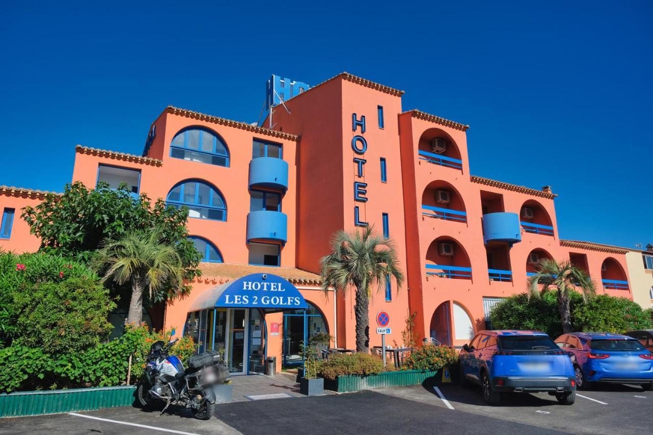Cit'Hotel Des 2 Golfs Лёкат Экстерьер фото